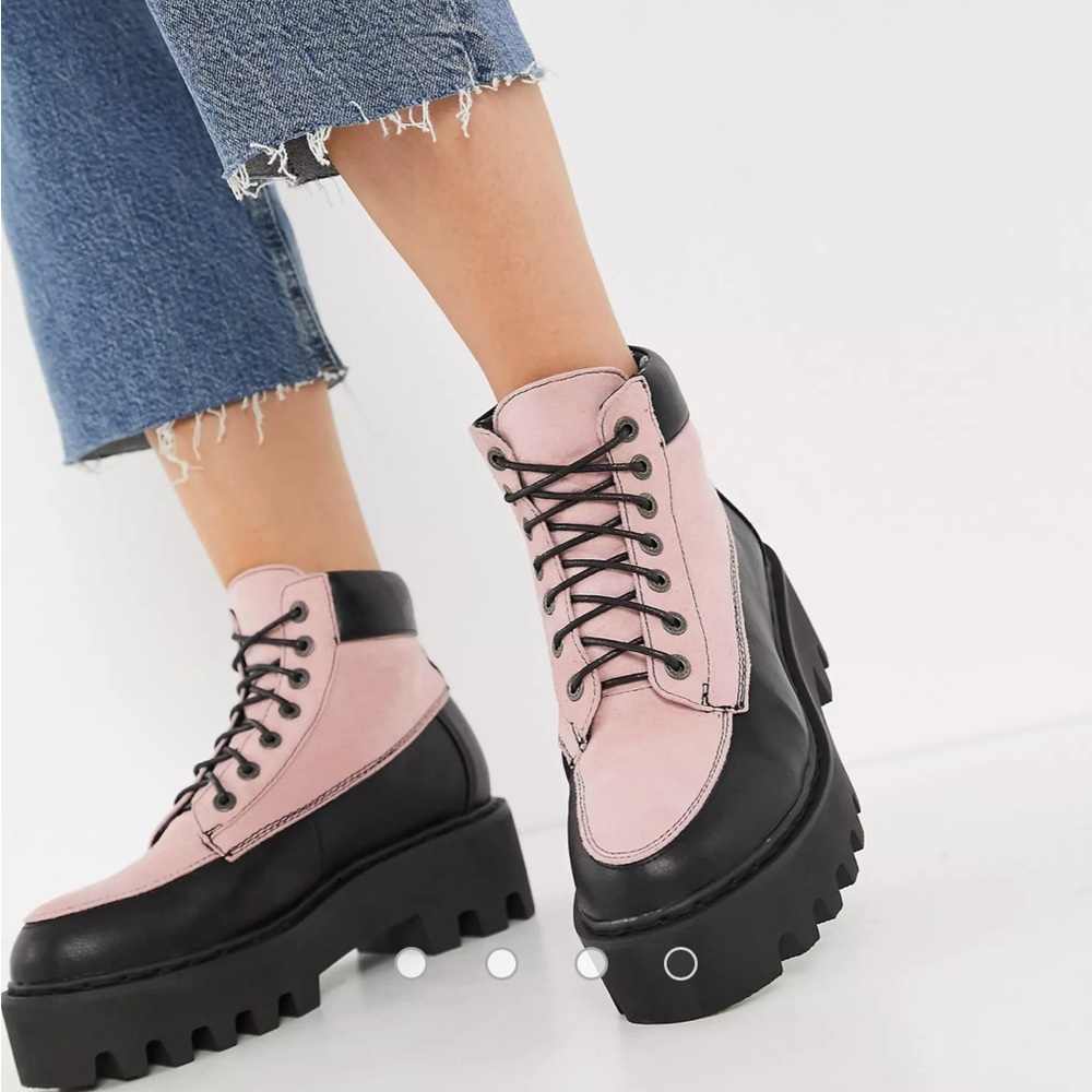 ASOS chunky platform boots